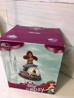 NEW & SEALED! Disney Store Exclusive The Little Mermaid SNOW GLOBE Ariel RARE