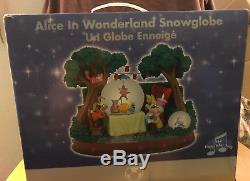 New! Disney Alice in Wonderland Mad Hatter's Tea Party Snow Globe Snowglobe