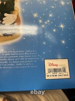 New? Disney Pinocchio & Figaro Magic Musical Animated Snow Globe Brahm's Waltz