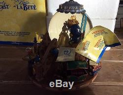 New In Box WithTags 1991 Disney's Beauty And The Beast Retired And Rare Snowglobe