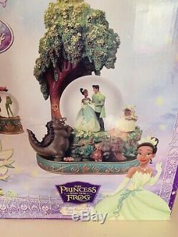 New In The Box Disneys Princess & The Frog Tiana Snow Globe Rare