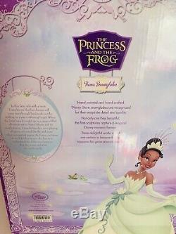 New In The Box Disneys Princess & The Frog Tiana Snow Globe Rare