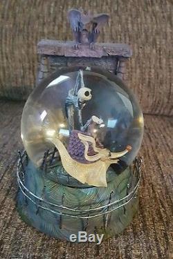 Nightmare before Christmas Jack & Sally Snowglobe bookends from the Disney store
