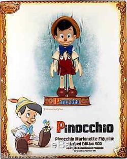 Pinocchio Marionette Limited Edition Of 500 Disney Store Free Priority Ship