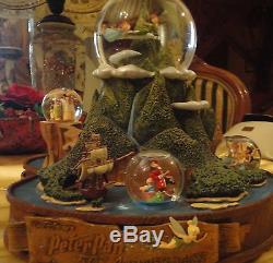 Peter Pan 50th Anniversary Snowglobe LE 500 for Disney Auctions RARE