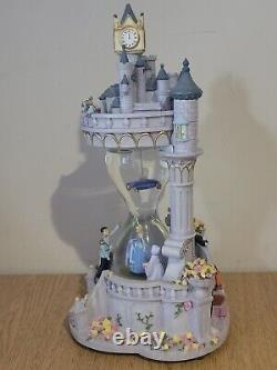 RARE Disney Cinderella Hour Glass Snow Globe And Music Box Damaged Please Read