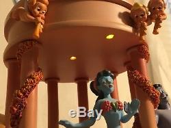 RARE Disney FANTASIA GODDESS Figurines Lite Up Musical SnowGlobe/RETIRED