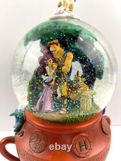 RARE Disney Hercules Musical Snow Globe! Go The Distance Read