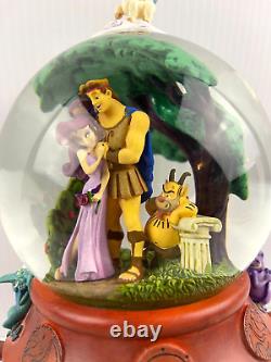 RARE Disney Hercules Musical Snow Globe! Go The Distance Read