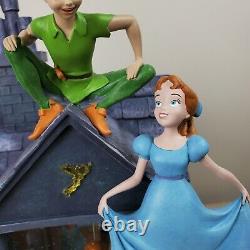 RARE Disney Peter Pan You Can Fly! Window Snow Globe Please Read Description