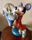 RARE Disney Sorcerer Mickey Mouse Snowglobe Big Fig Figure Display NOT MEDIUM