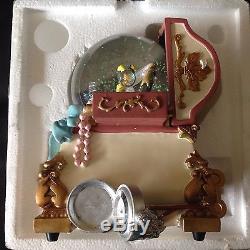 RARE Disney Tinker Bell THE HIDDEN PLACE Jewelry Box Musical Snowglobe-MIB