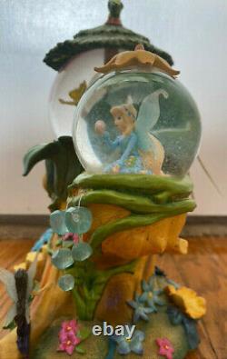 RARE-Disney Tinkerbell Fairies Pixie Hallow Snowglobe-You Can Fly