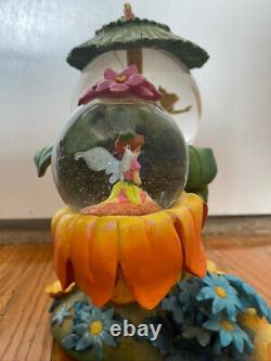 RARE-Disney Tinkerbell Fairies Pixie Hallow Snowglobe-You Can Fly