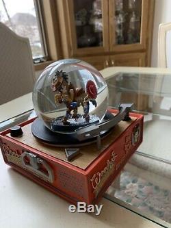 RARE Disney Toy Story Round Up You've Got a Friend in Me Music Box Snow globe