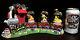 RARE Disney World Animal Kingdom Dumbo Circus Train Snowglobe Music Box Statue