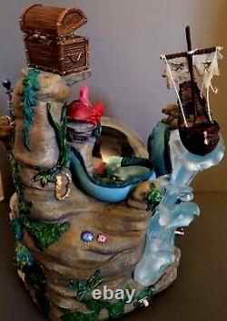 RARE Disney's The Little Mermaid Snow Globe Fountain