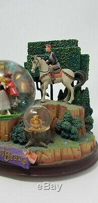 RARE Sleeping Beauty Once Upon a Dream Musical Snow Globe Storybook