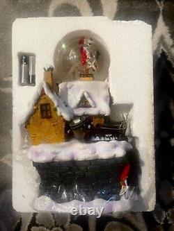 RARE The Nightmare Before Christmas Christmastown Limited Ed Musical Snow Globe