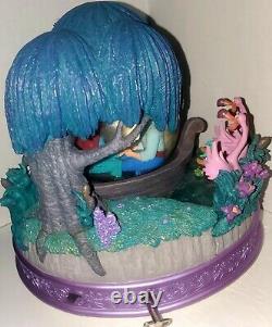 RARE Vintage Disney The Little Mermaid Kiss The Girl Musical Snow Globe