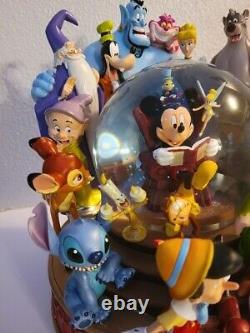 RARE! Wonderful World of Disney snow globe excellent condition! L@@K