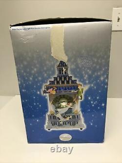 READ AD Disney Peter Pan Snow Globe You Can Fly Big Ben Clock Tower Tinkerbell