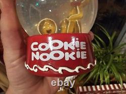 Rare COOKIE NOOKIE SNOW Globe-Bent OVER- Rare PIECE