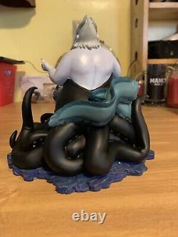 Rare Disney Catalog Exclusive Ursula Sculpture with Miniature Snow globe
