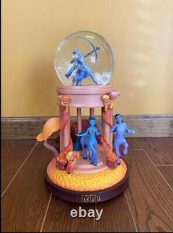 Rare Disney Fantasia Goddess Musical & Light Up Snow Globe with Box EUC