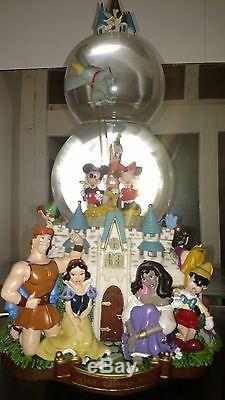 Rare Disney Musical Snow Globes (set of 6)