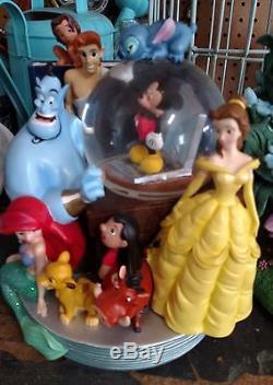 Rare Disney Musical Snow Globes (set of 6)