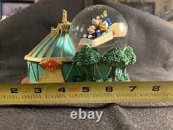 Rare Disney Space Mountain Snow globe Used