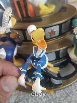 Rare Vintage Disney Donald Duck Through the Years Snow Globe