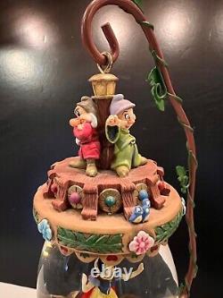 Rare Walt Disneys Snow White & The Seven Dwarfs Hanging Snow Glitter Globe