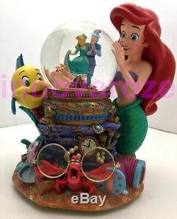 Snow Globe Disney The Little Mermaid Ariel & Musical Theater Under the Sea