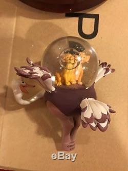 Tall Disney Lion King Rotating Snowglobe Orig Box Just Can't Wait To Be King