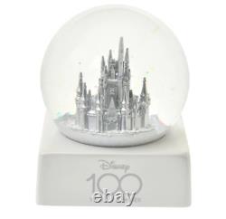 The Disney 100 Platinum Celebration Snow globe Mickey & Friends castle F/S