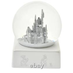 The Disney 100 Platinum Celebration Snow globe Mickey & Friends castle F/S
