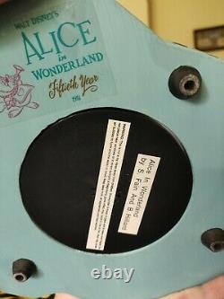 The Disney Store Alice In Wonderland 50th Anniversary Musical Snow Globe W Tag