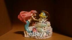 The Little Mermaid Ariel Snow globe Snow dome Disney Store Figure