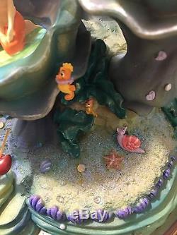 The Little Mermaid Daughters Of Triton Disney Snowglobe RARE! NIB