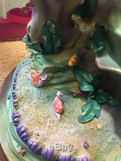 The Little Mermaid Daughters Of Triton Disney Snowglobe RARE! NIB