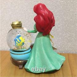 The Little Mermaid Disney Store Ariel Snow globe Snow dome Japan F/S