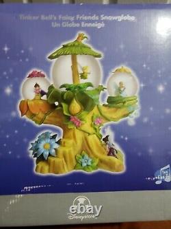 TinkerBell Disney (Tinkerbell's Fairy Friends) Rare Snow Globe You Can Fly
