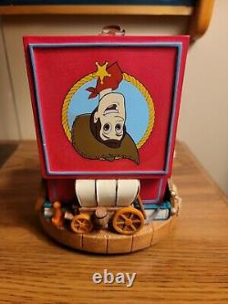 Toy Story 2 Woody's Deputy Roundup Record Player Snow Globe Music Box Disney HTF