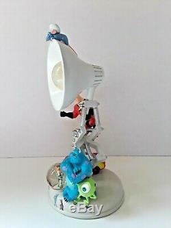 Very Rare Disney Pixar Lamp snow globe (Monsters Inc, Finding Nemo, Toy Story)