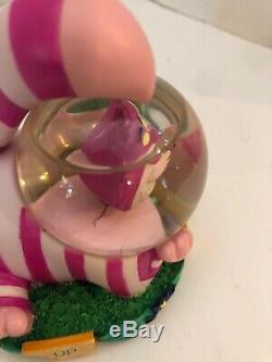 Vintage Disney Alice In Wonderland's Cheshire Cat Mini Water/snow Globe
