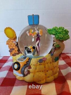 Vintage Disney Roger Rabbit Musical Snow Globe Hungarian Rhapsody
