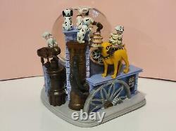 Vintage Disney Snow Globe Musical Plays Cruella de Vil 101 Dalmatians Rare