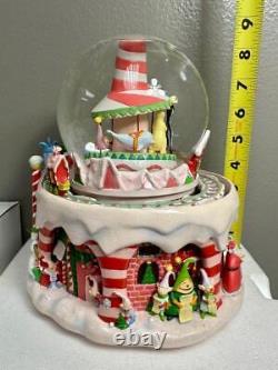 Vintage Snow Globe Disney Xmas Town Nightmare Before Christmas Plays What's This